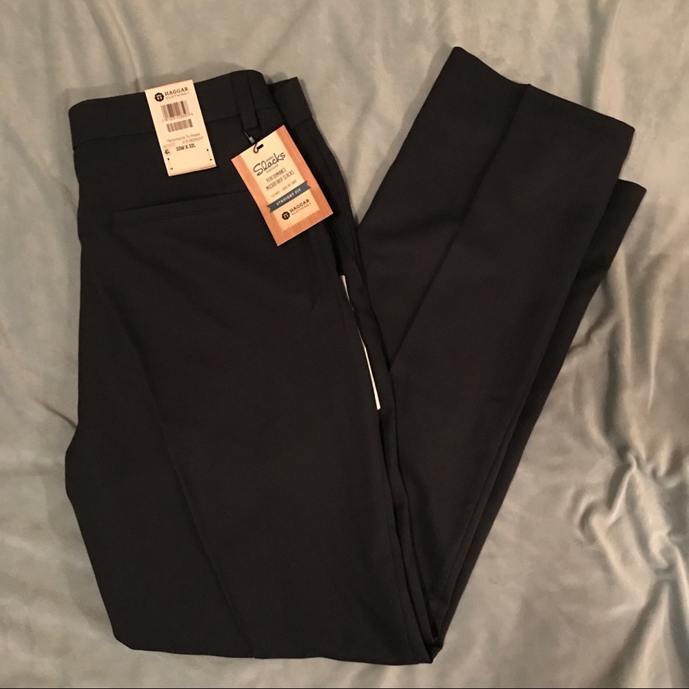 Men’s Navy Blue Dress Pants